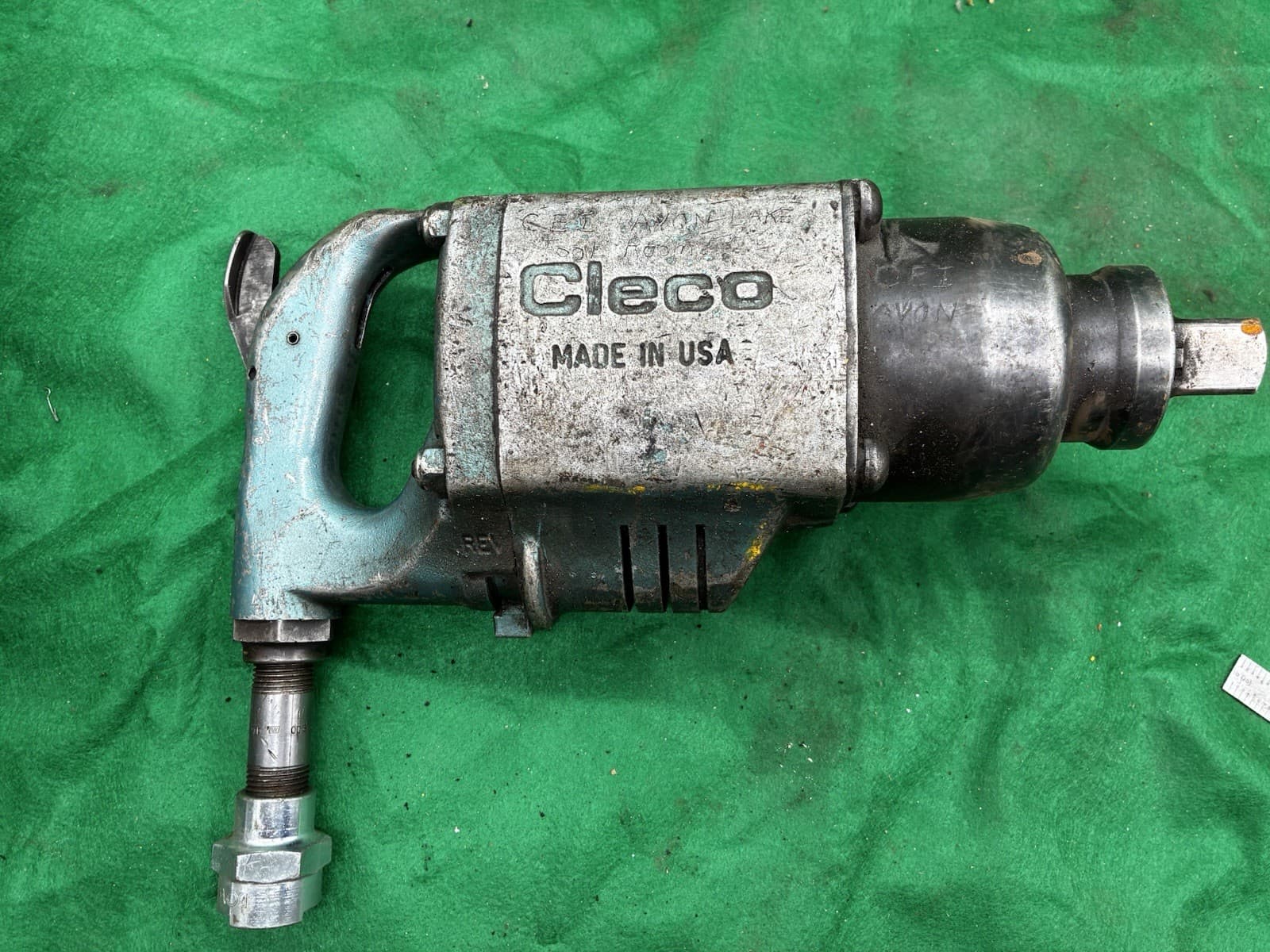 CLECO WT 2109 PNEUMATIC AIR IMPACT WRENCH 1" SQUARE DRIVE