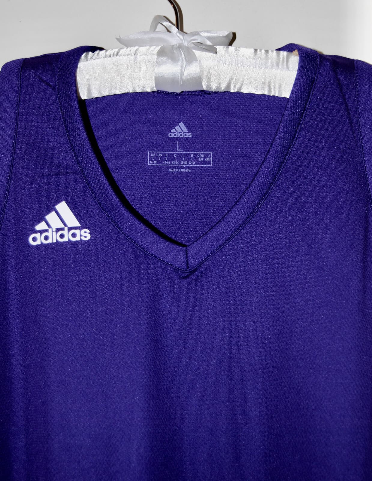NWT adidas Women's Royal Purple Team N3XT Prime Basketball Tank sz 2XL 4