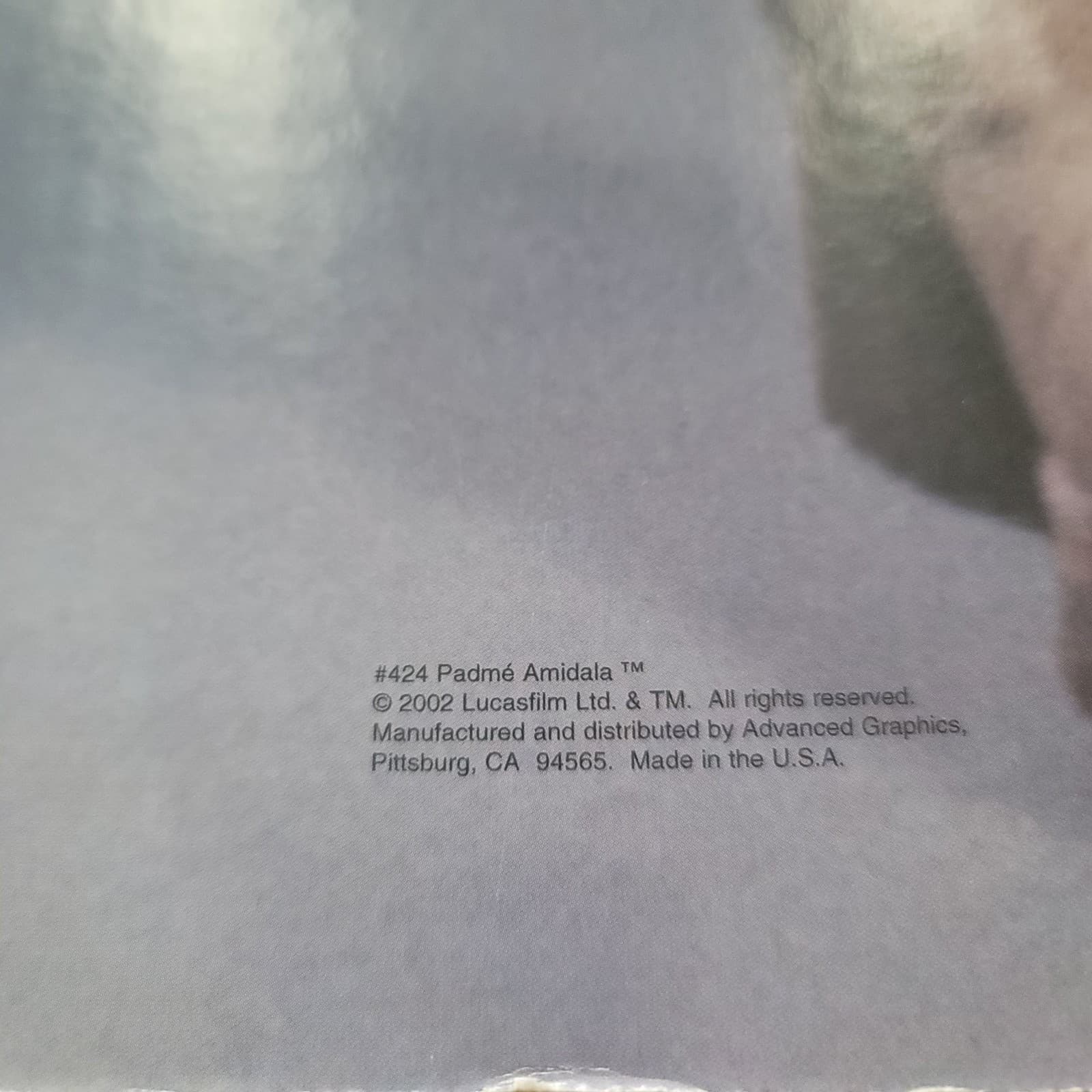 2002 Padme Amidala Star Wars AOTC Lifesize Cardboard Cutout Standup Standee #424 5