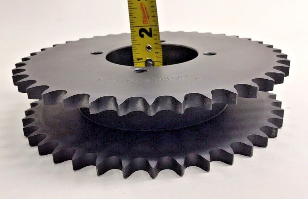 Martin DS40A40H Used Double #40 Sprocket 40T Taper Bore 2.346 to 2.264" 5