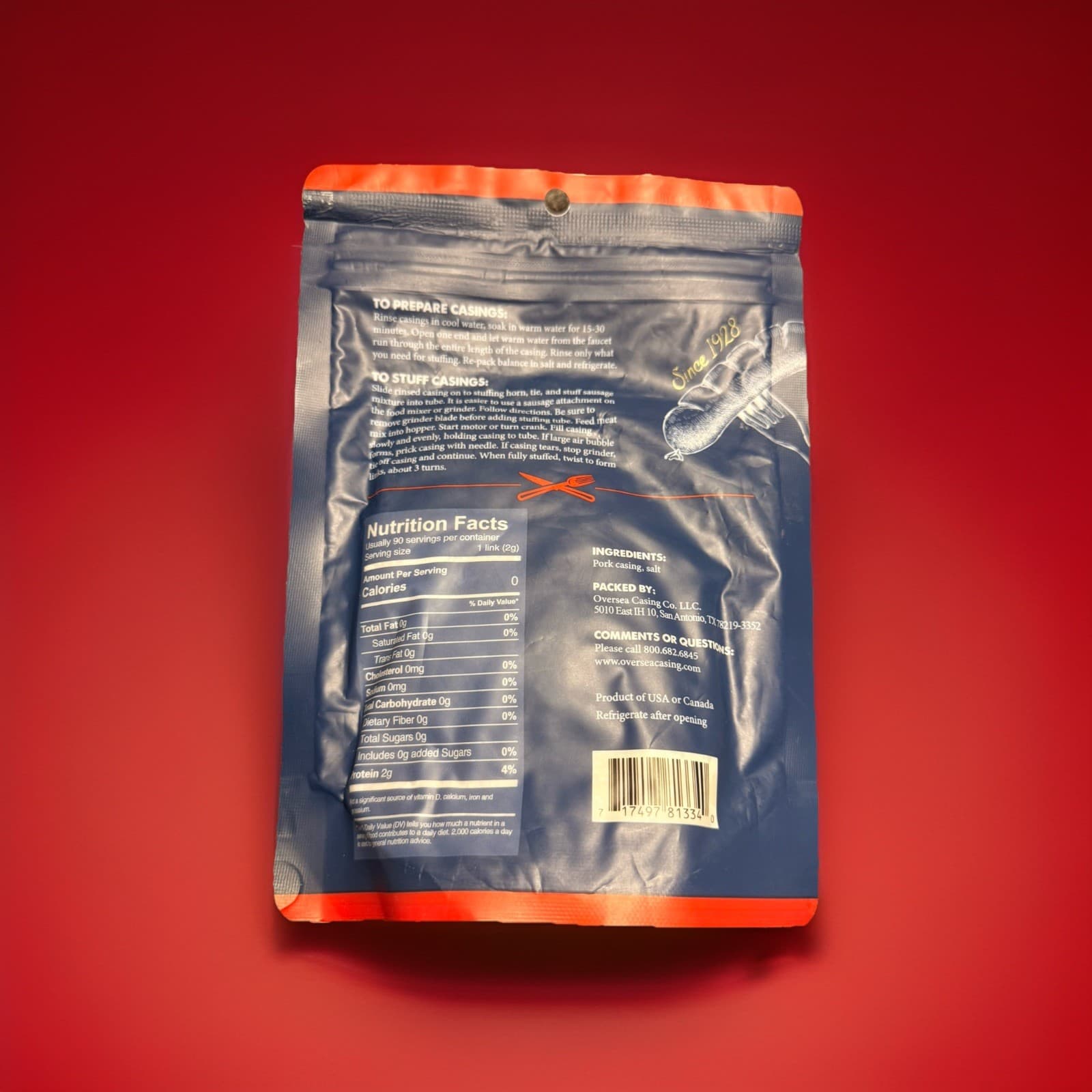 Natural Hog Casings for Sausage  2