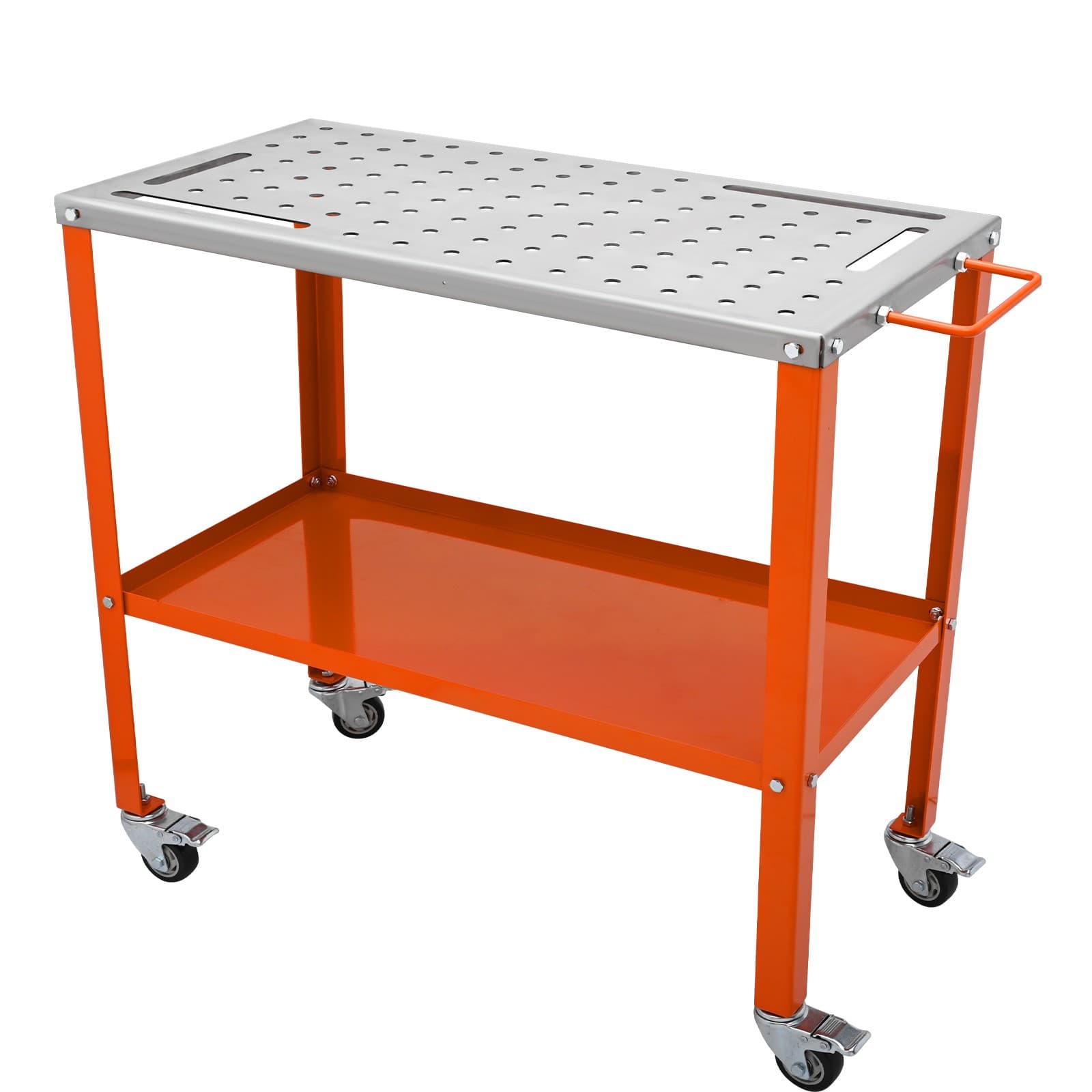 Uimoso 36"x18" Welding Table 1200lbs Load Capacity Steel Welding Workbench Table