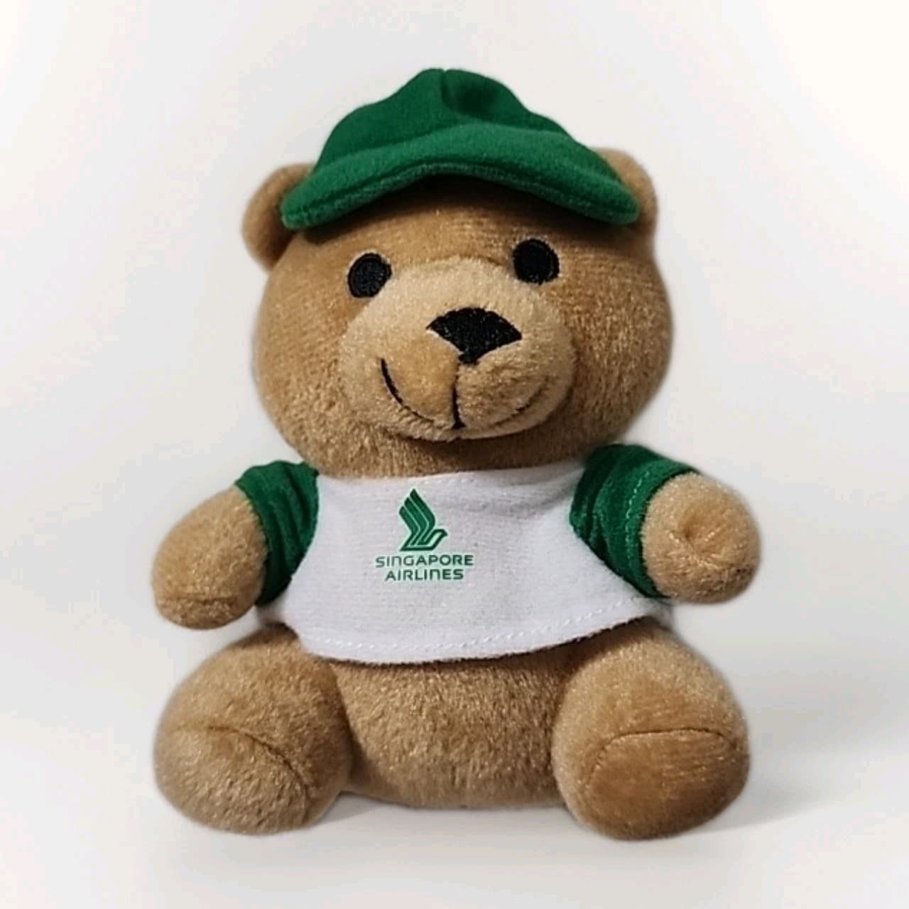Singapore Airlines Stuffed Teddy Bear Toy Boy Signature Collectible First Class