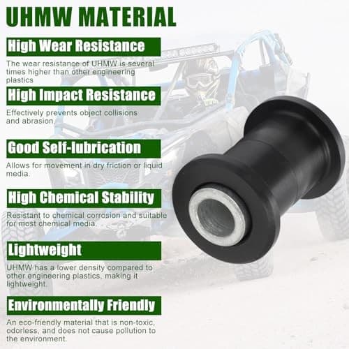  UHMW A-Arm Control Arm Bushing Kit for Can-Am Maverick X3 / 900 / Turbo/X  4