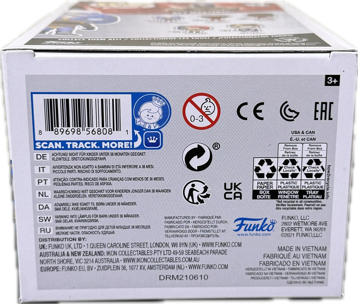 Rey Mysterio Signed Autographed Funko POP Figure #93 JSA Authenticated Red 6