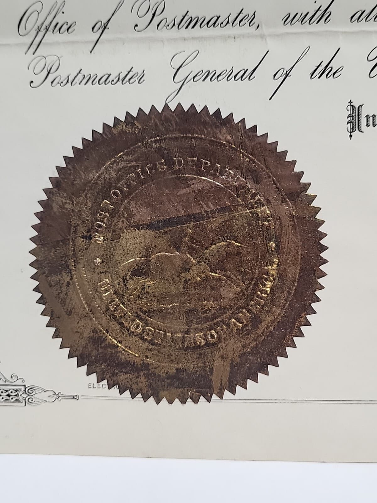 1885 POST OFFICE DEPT. HENRY A LIEB SIOUX CITY IOWA William F Vilas SENATOR TZ 5