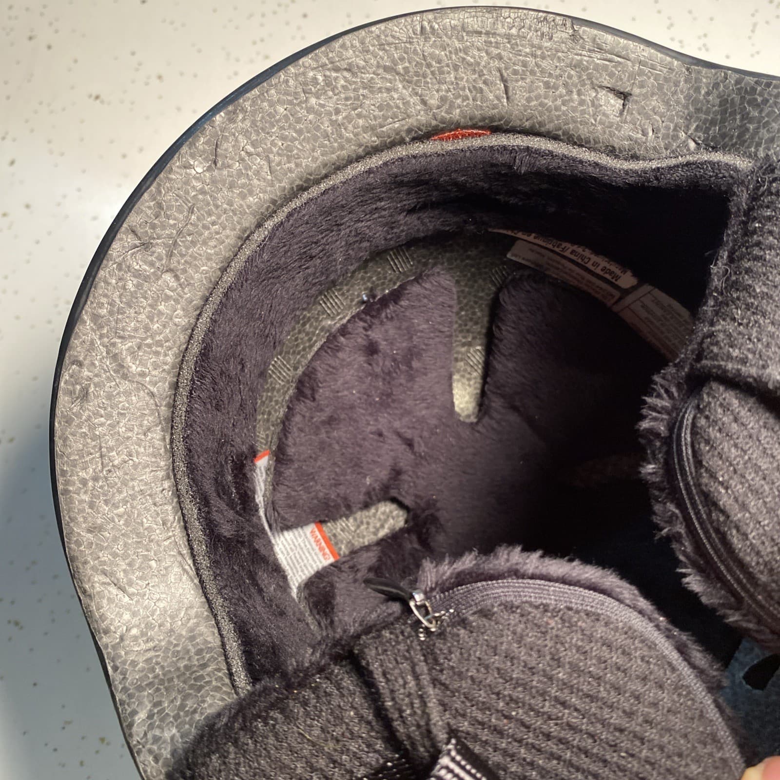 AVID RED Snow Ski Snowboard HELMET Black Small 55-57 cm 6