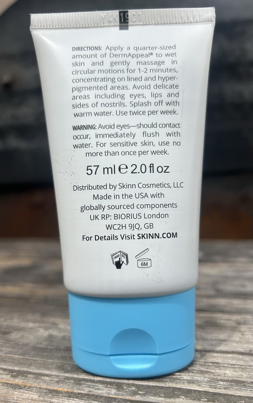 SKINN DermAppeal Microdermabrasion For Smoother Brighter And Clearer Skin 2oz 2