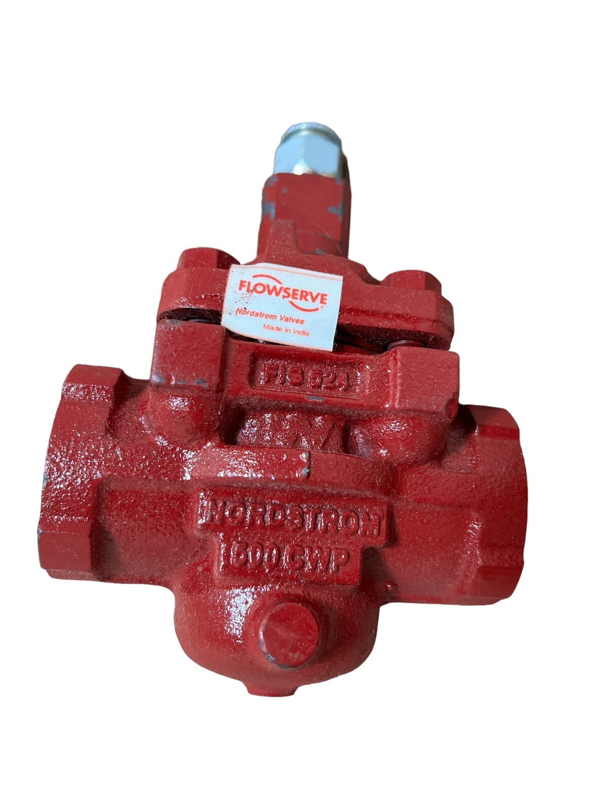 NEW 1" Flowserve Nordstrom Plug Valve 500 CWP D-63689(?), FIG 524