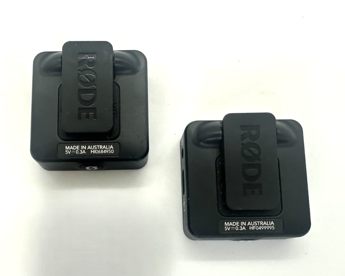 RØDE Wireless GO II Set - 1x Transmitters and 1x Receiver Unit Only, No Accessor 2