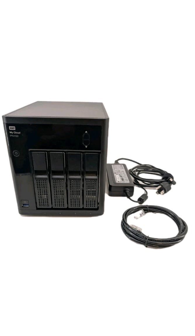 WD My Cloud Pro PR4100 4-Bay Diskless 0TB External Network Attached Storage NAS