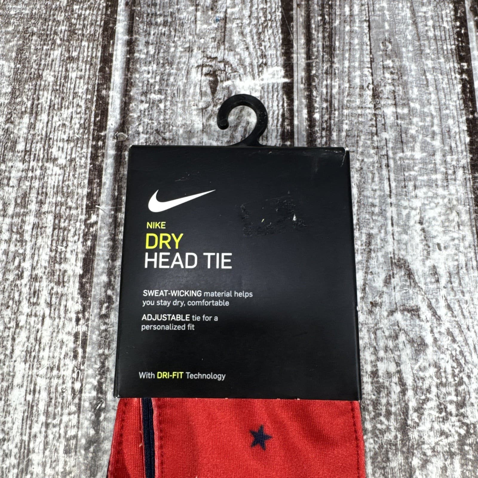 NIKE DRY HEAD TIE HEADBAND N245SWAOP AMERICANA STARS 2