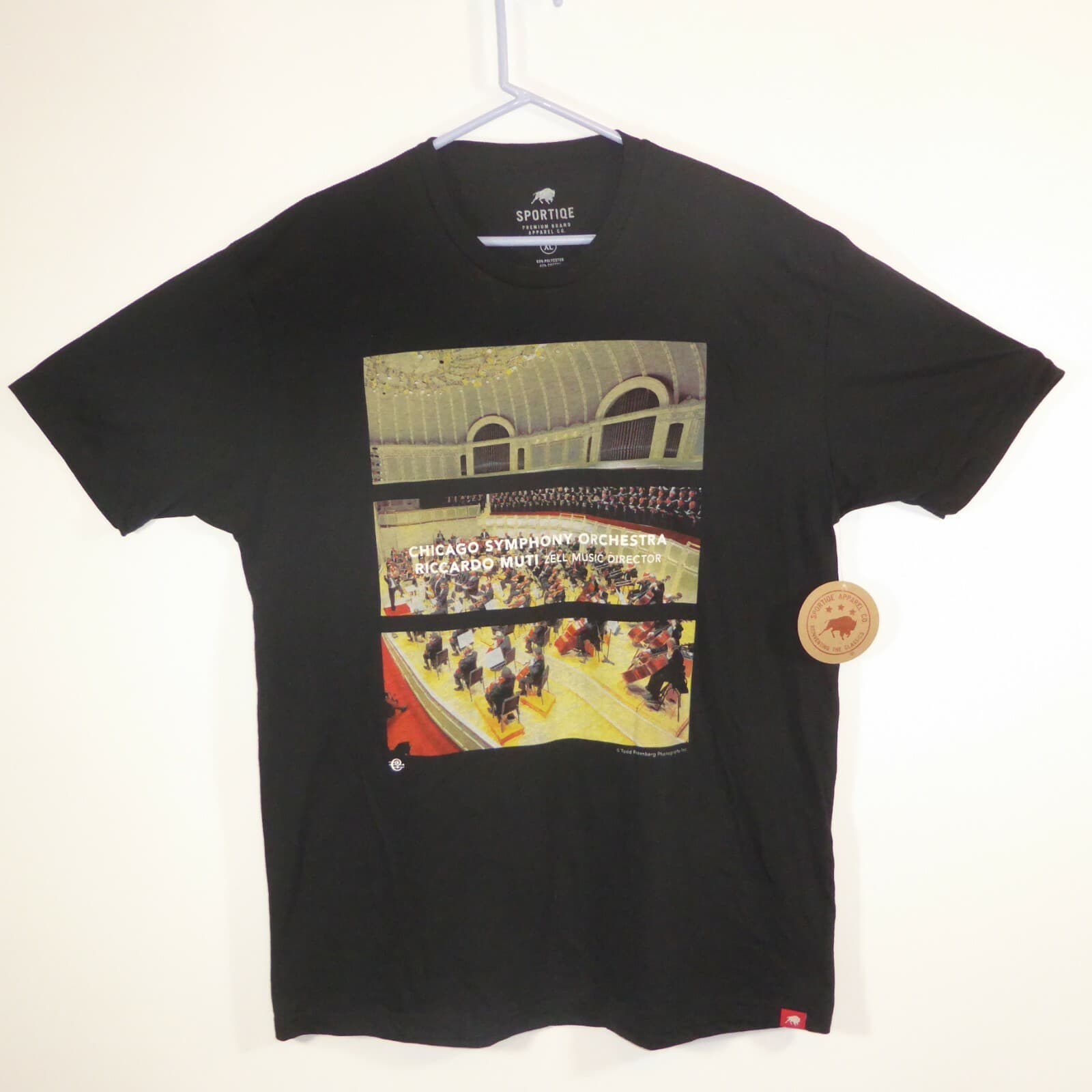 NWT CHICAGO SYMPHONY ORCHESTRA Riccardo Muti Zelll Music Director New T Shirt 2