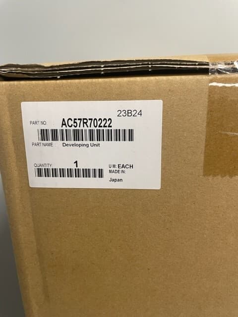 Konica Minolta AccurioPress Developing Unit AC57R70222 FOR C4070 C4080 C4065 2