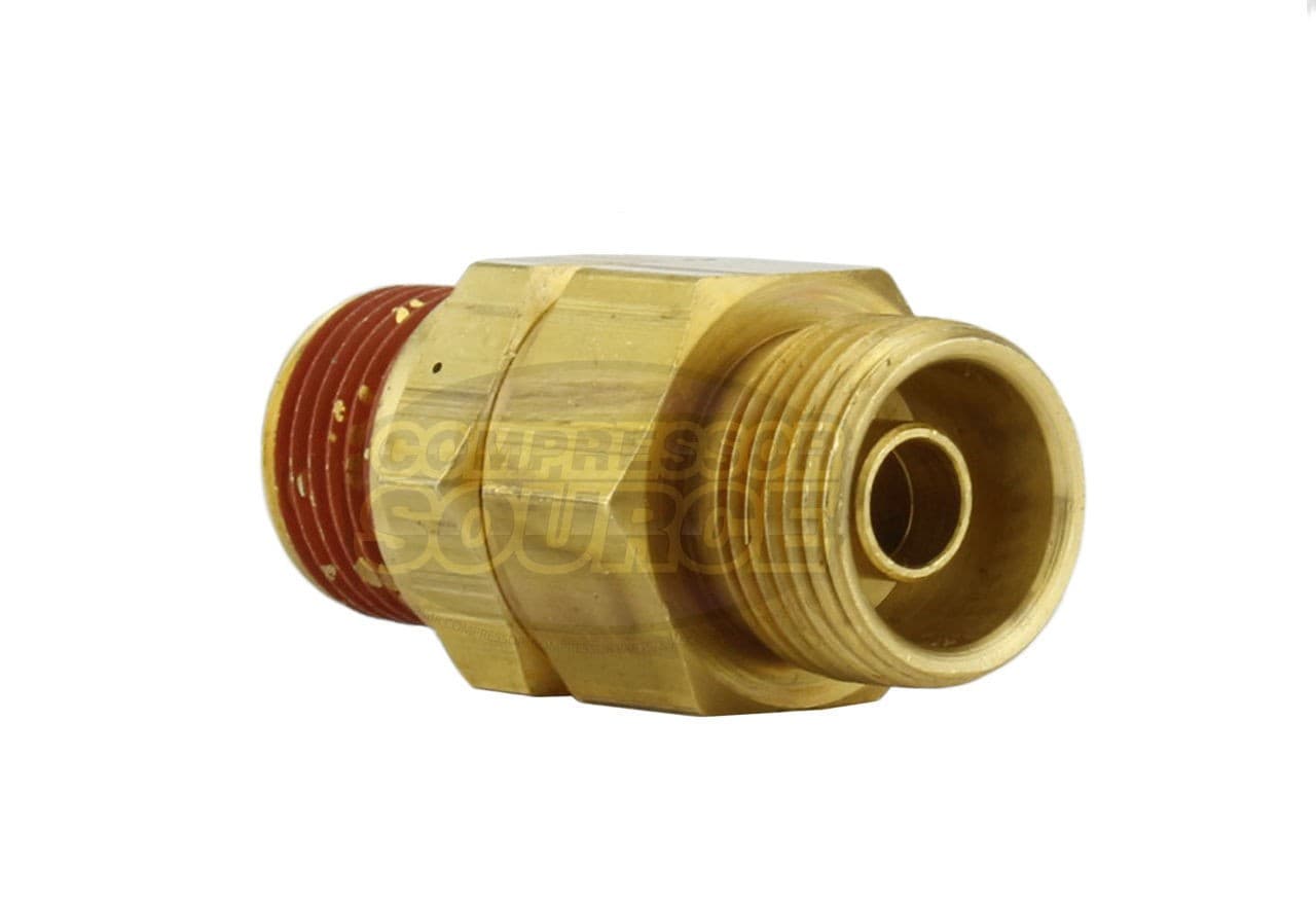 CA-12 Load Genie Brass Air Compressor 1/2" x 3/8" Self Unloading Check Valve 3