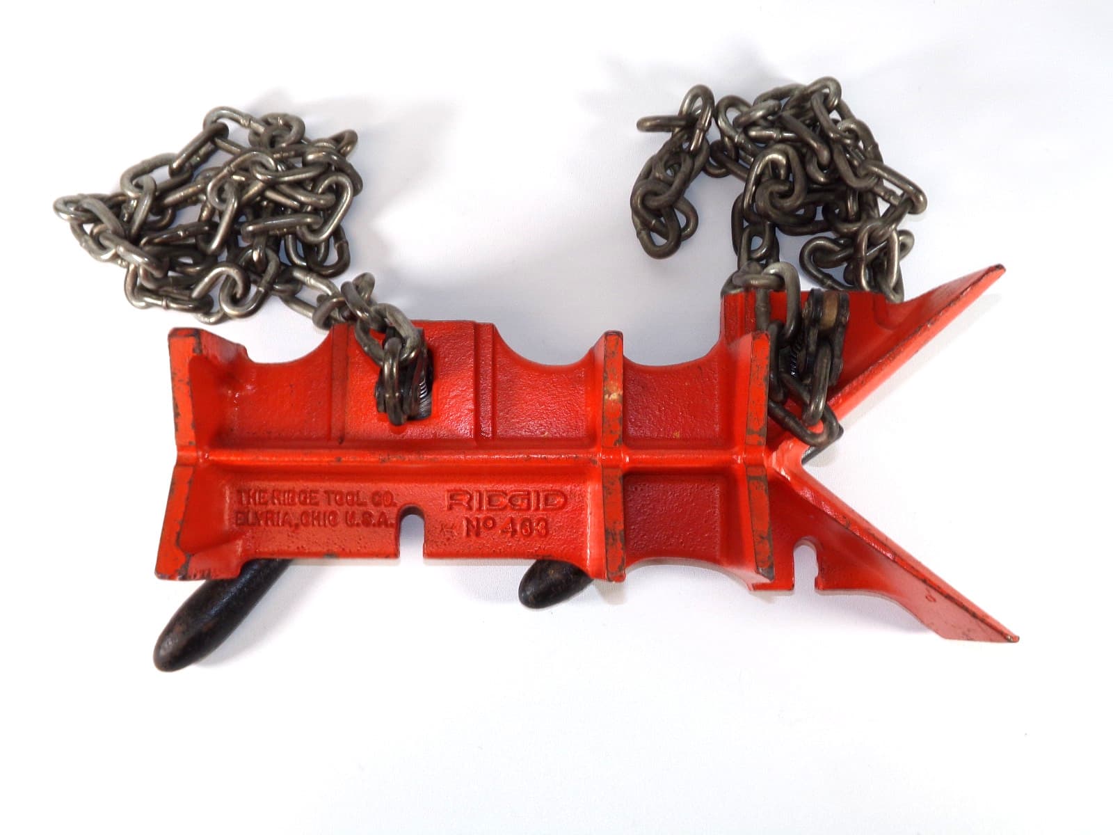 RIDGID 463 Elbow Pipe Welding Vise 2-1/2" - 8", 40230 2