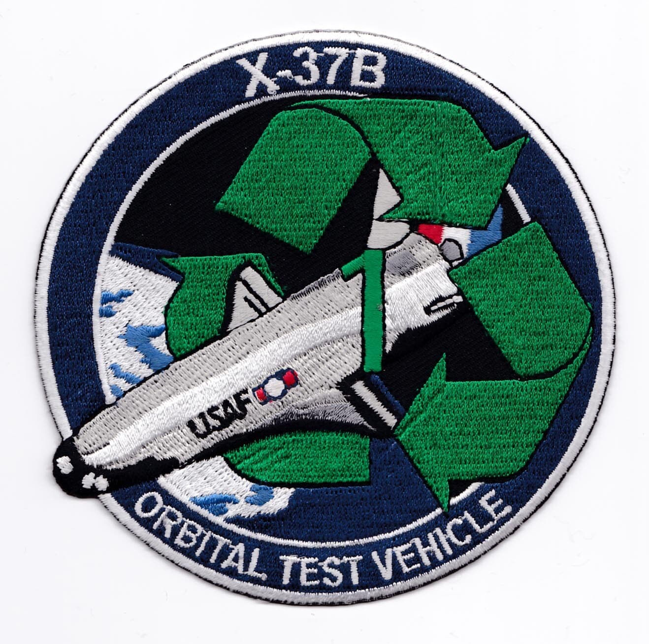 OTV FL-1 - X-37B ORBITAL TEST VEHICLE ATLAS V USAF DOD SPACE PLANE Launch PATCH  2