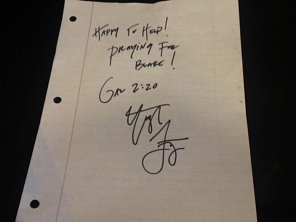 Coach Hugh Freeze Signed Auburn Tigers Autographed Football War Eagle Football! 4