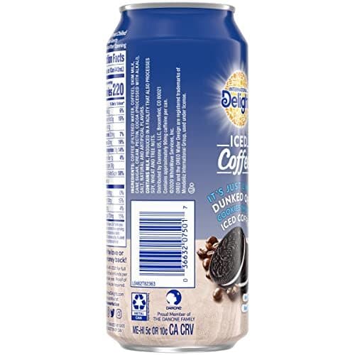 International Delight Iced Coffee, Oreo Cookie, 15 Fl Oz, Pack of 12 6