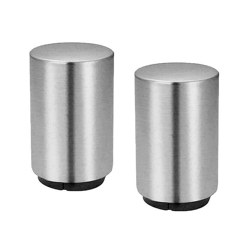 2-Pack Stainless Steel Automatic Push-Down Bottle Opener–Beer & Soda Cap Remover 2