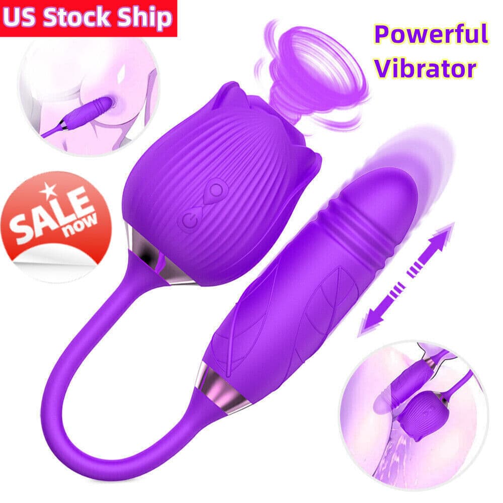 2025 New Rose Female Anniversary Female Birthday Gift Massage Tongue Licking