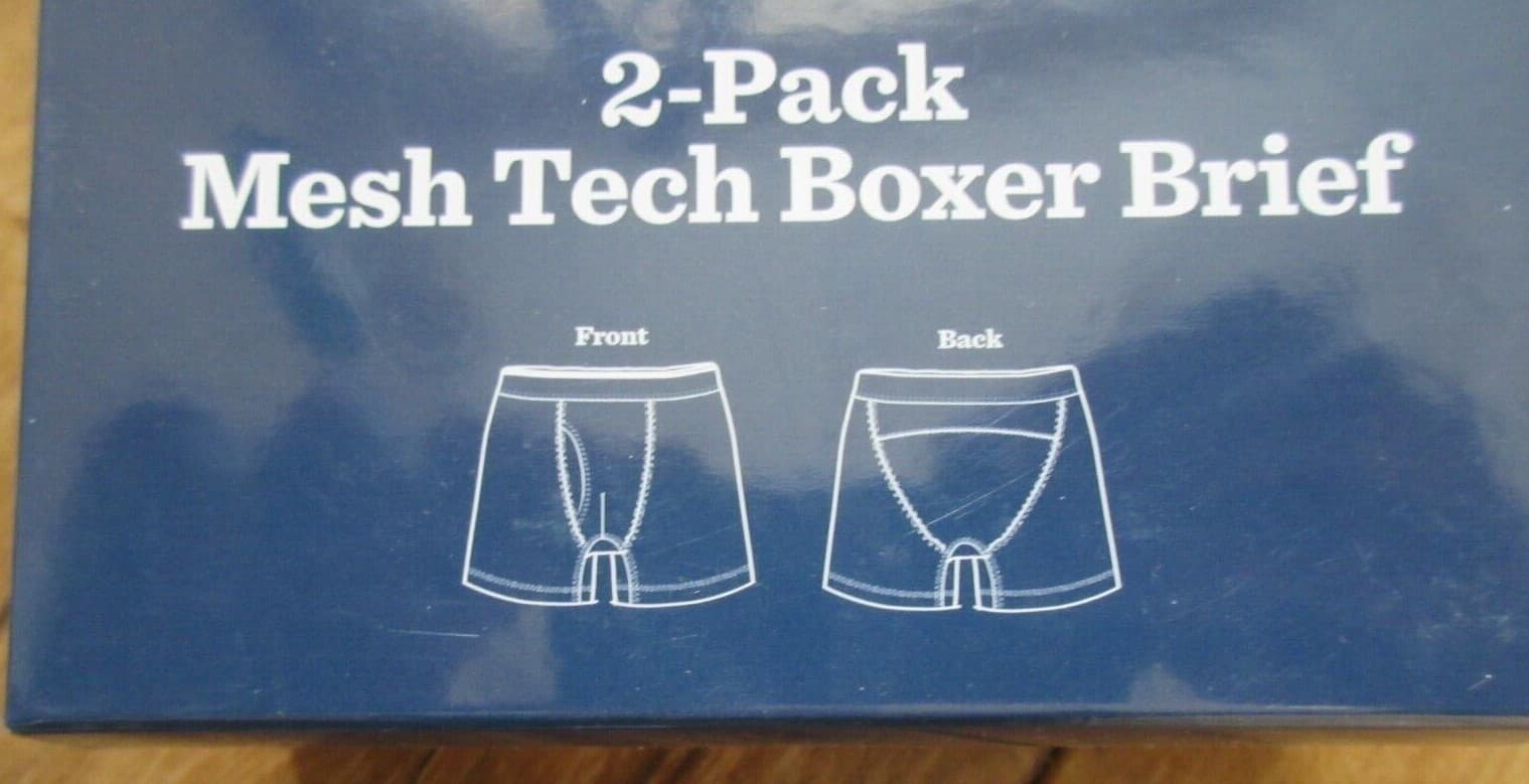 Tommy Bahama Men's Island Life 2 pack Mesh Tech Boxer Briefs NIB Ships Free 2