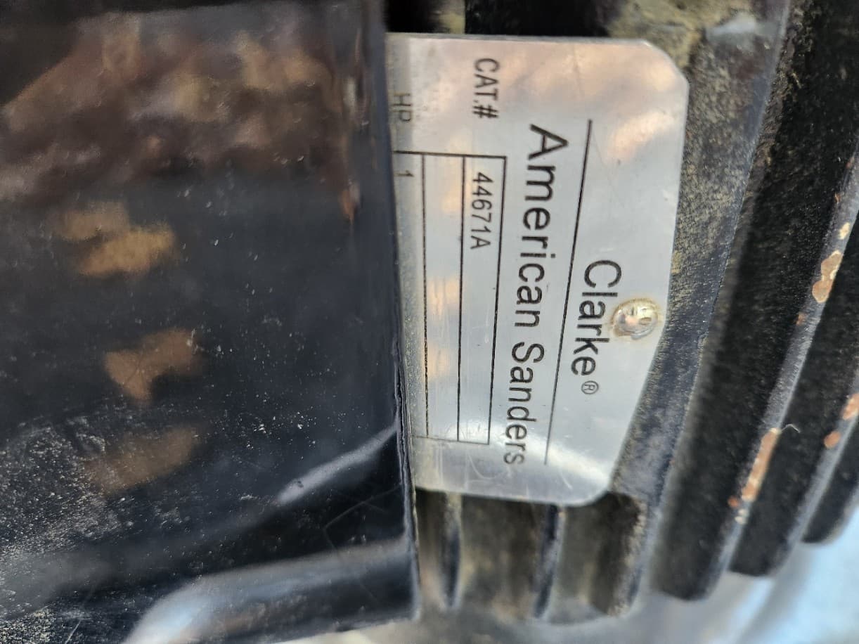 AMERICAN SANDER/CLARKE OBS-18DC Orbital Square Floor Sander, Buff, Pre Owned. 4