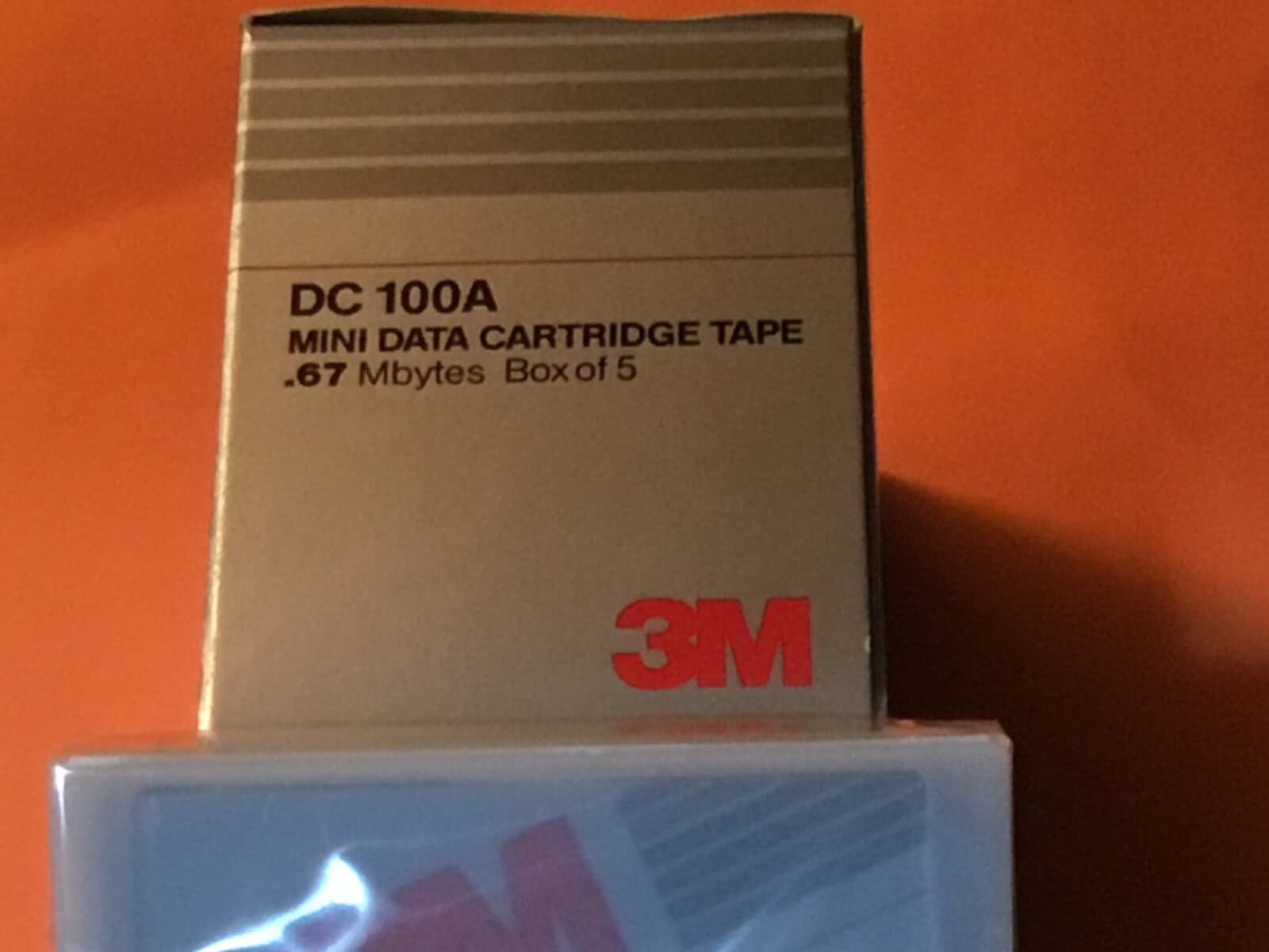 3M DC 100A Mini Data Cartridges New Box of 5 sealed Mint Condition 4