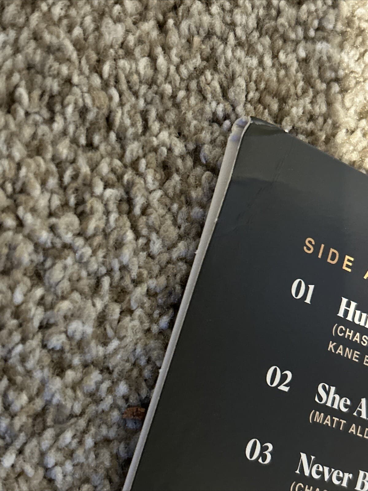 CHASE WRIGHT Letting Go LIMITED EDITION Of 250 Transparent Orange Signed Vinyl 5