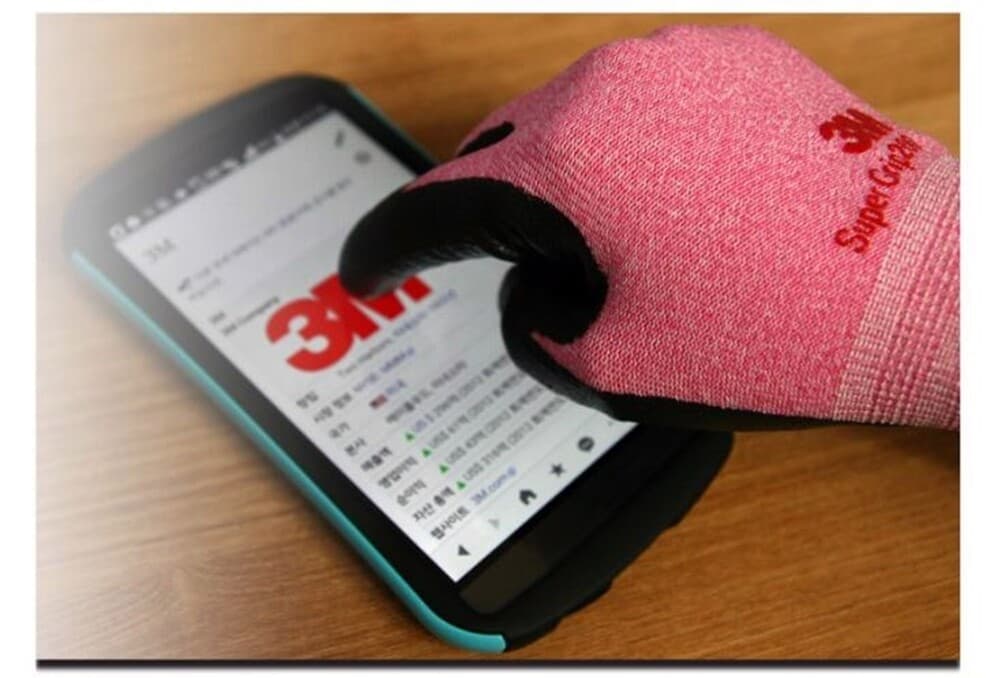 3M Nitrile Foam Coated Work Gloves 10 Pairs TouchScreen Breathable Reusable Pink 5