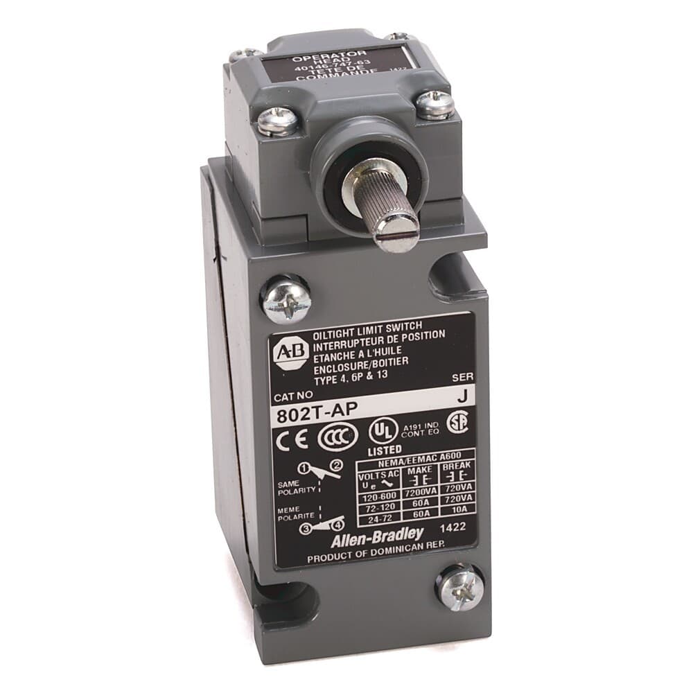 New AB 802T-AP Plug-in Oiltight Side Rotary Limit Switch Series J  US Free Tax 5