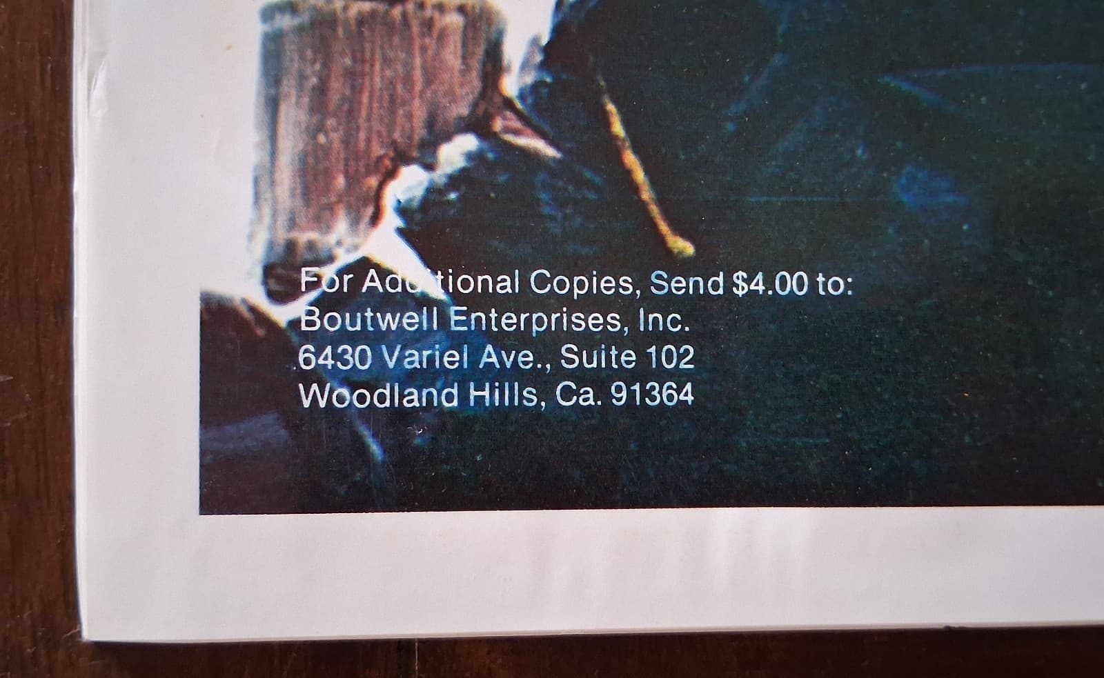 VG+ KISS Destroyer Vintage Poster 1976 AUCOIN 22 x 34 Gene Simmons - NEW NOS 2