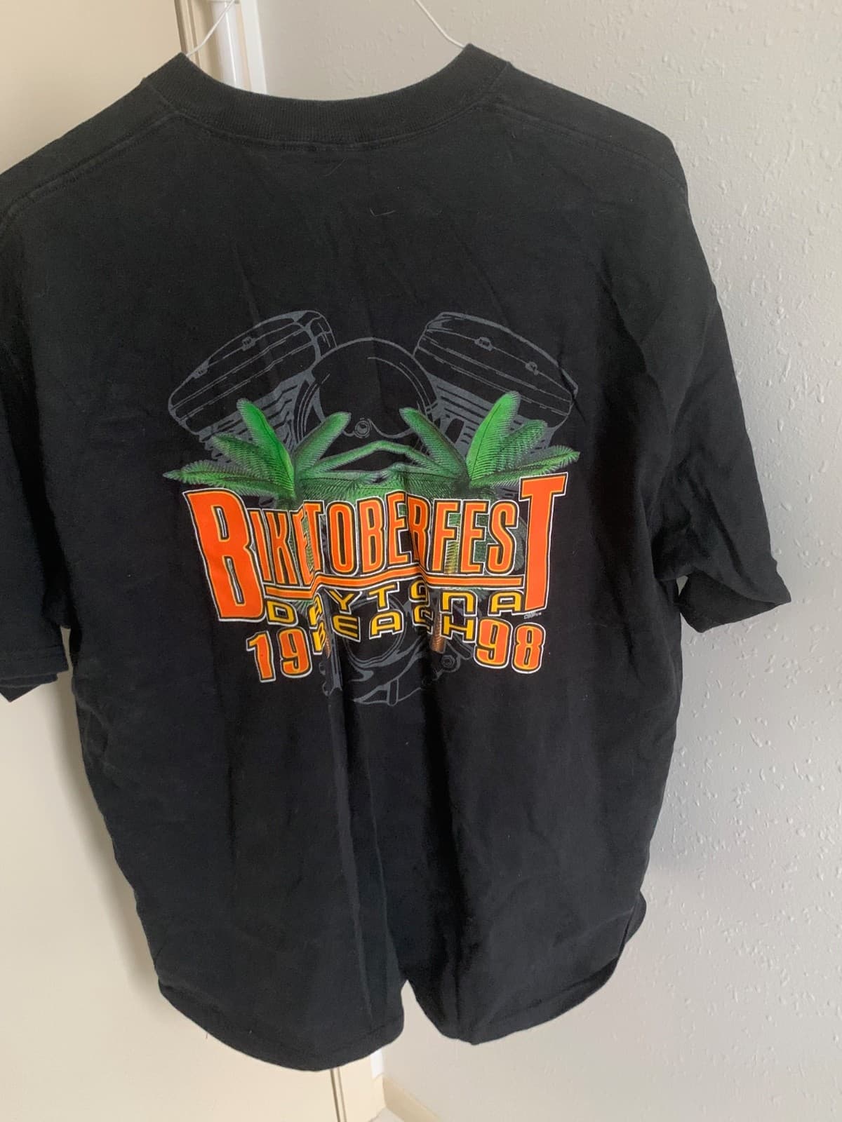 Daytona Biketoberfest  1998 tee shirt XXL / Motorcycle t-shirt 2