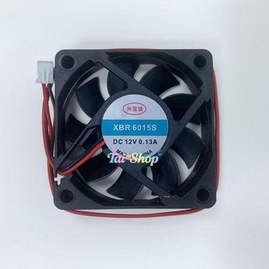 1 Pc. New XBR6015S Cooling Fan 6015 DC12V 0.13A 6CM 2Pin