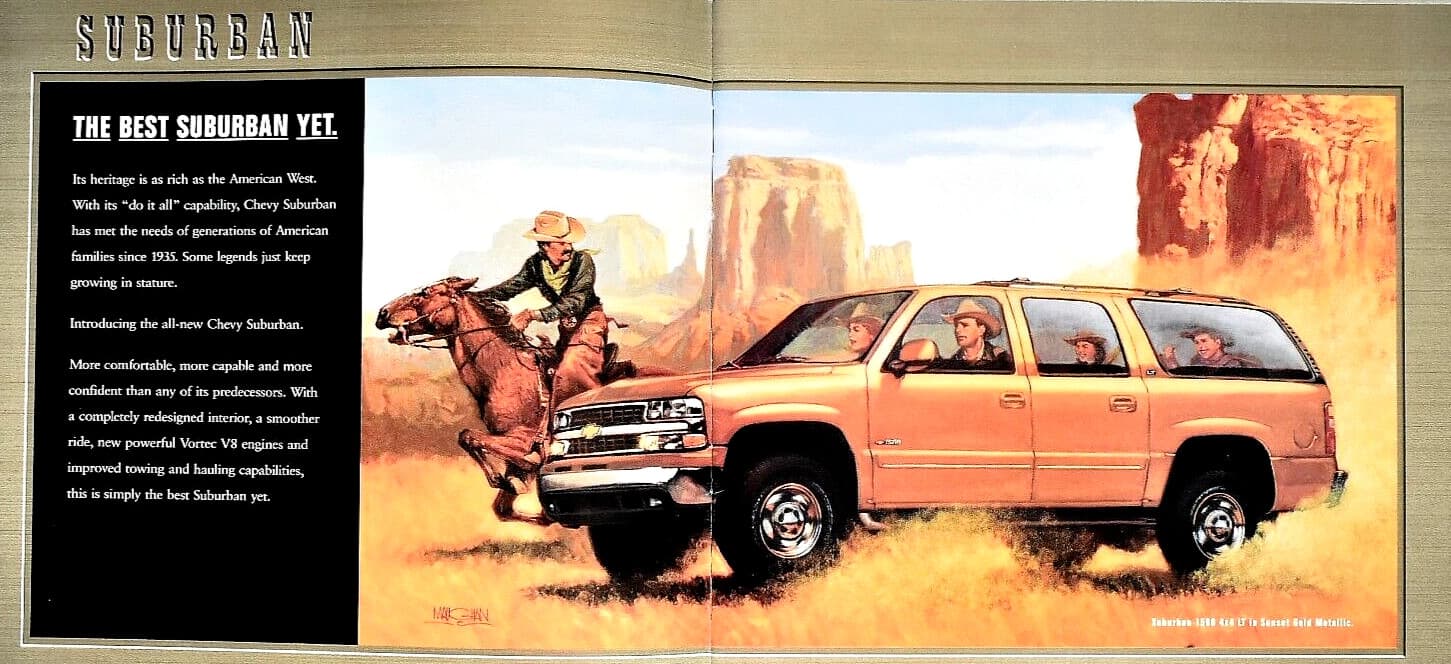 ORIGINAL 2000 CHEVROLET FULL LINE TRUCK SALES BROCHURE ~ 32 PAGES ~ 8.5" X 10" 4