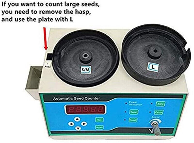 Automatic Seed Counter for Large Medium Small Seeds with Capacity Five 1~99999 6