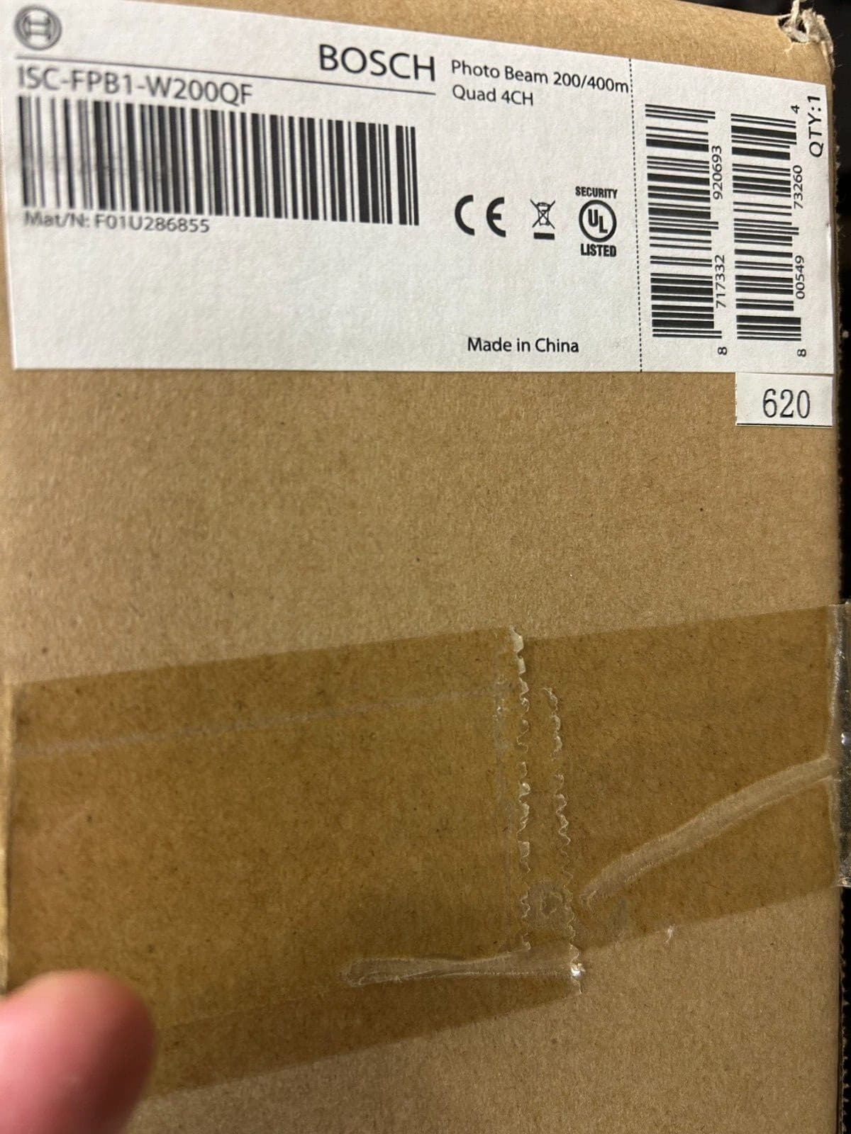 Bosch ISC-FPB1-W200QF 1 Channel Quad-Beam Photoelectric Detector 2