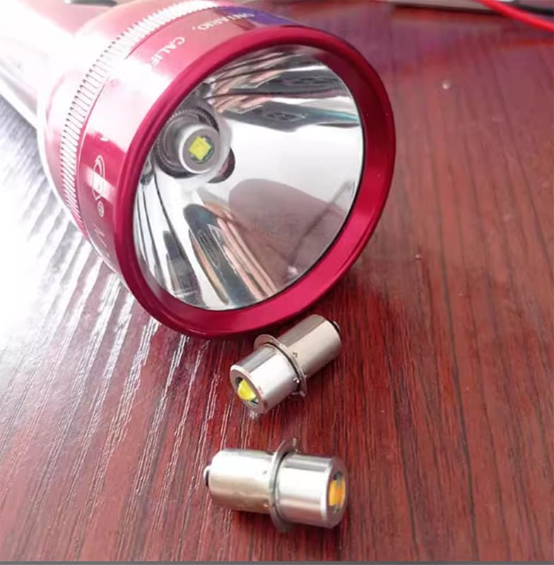 2X LED Lamp 3V for KPR102 (K1) (PR31) Krypton PR Bulb Cell Flashlight Bulb 5