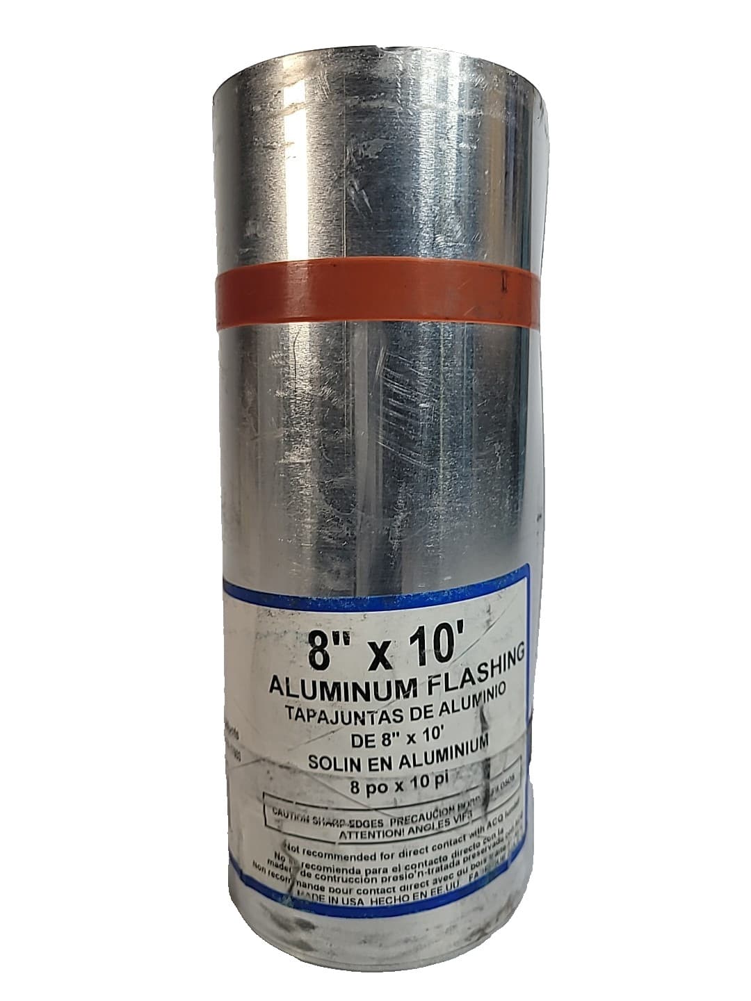 Amerimax 68308 8"X10" Mill Finish Aluminum Flashing 6