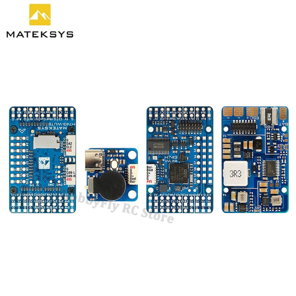 MATEK System H743-WLITE H743-Wing Flight Controller for Drones instead F765-WSE 3