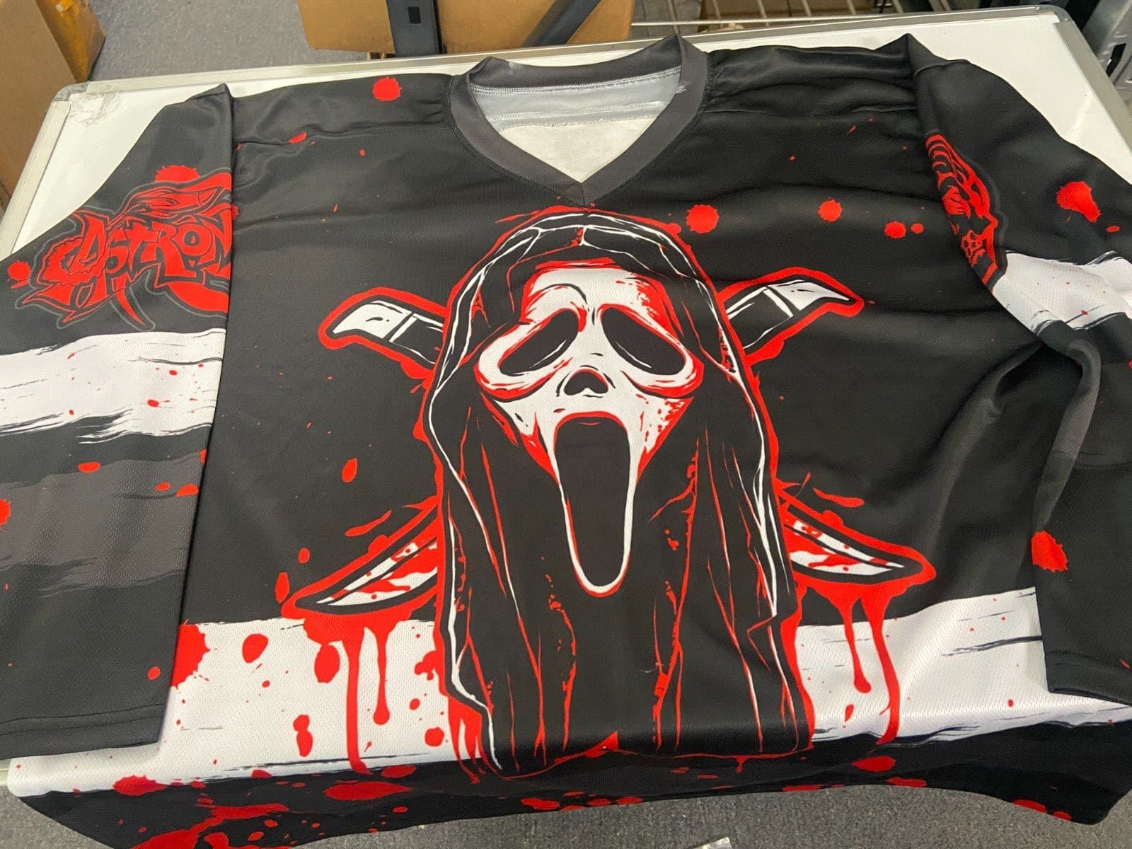 TWIZTID MONOXIDE WORN AT ASTRONOMICON 7 SUBLIMATED JERSEY 2XL SCREAM GHOST