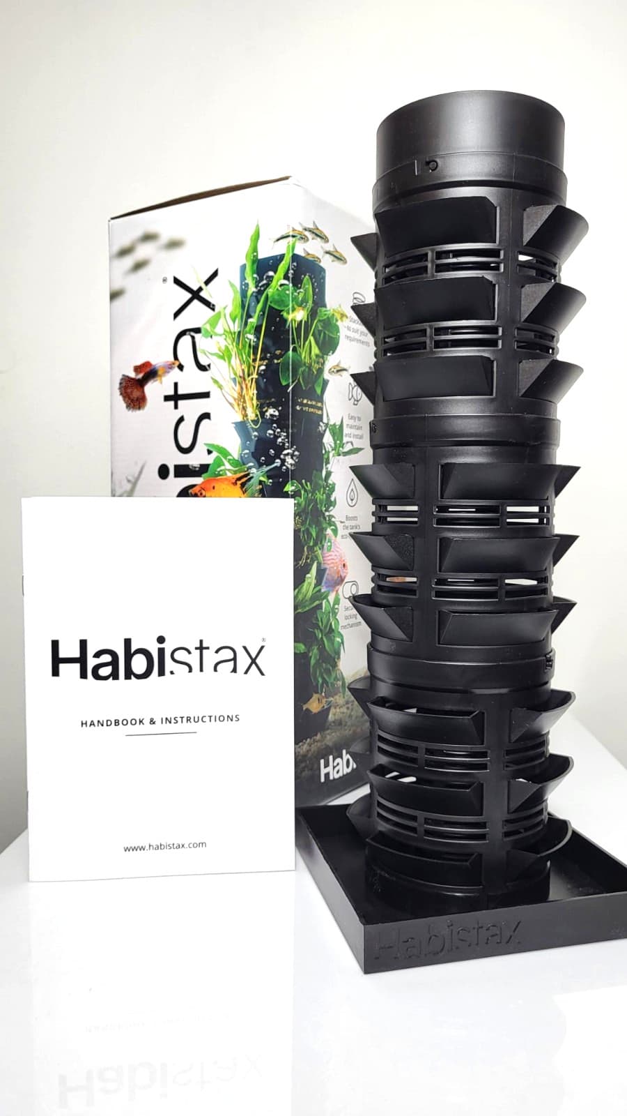 Habistax - Single - Aquarium Planter – Stackable Hardscape For Aquarium Plants 3