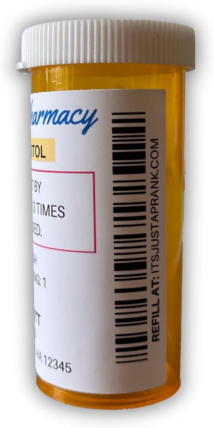 Funny Joke Fukitol Pill Bottle Prank - Gag Gifts for Men Women - Novelty Gift 4
