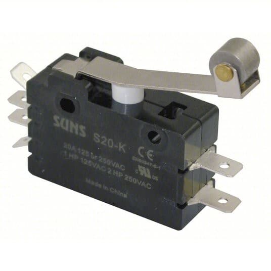Industrial Snap Action Switch: 20 A @ 240 V, 1.12 in Ht - Snap (10 pack )