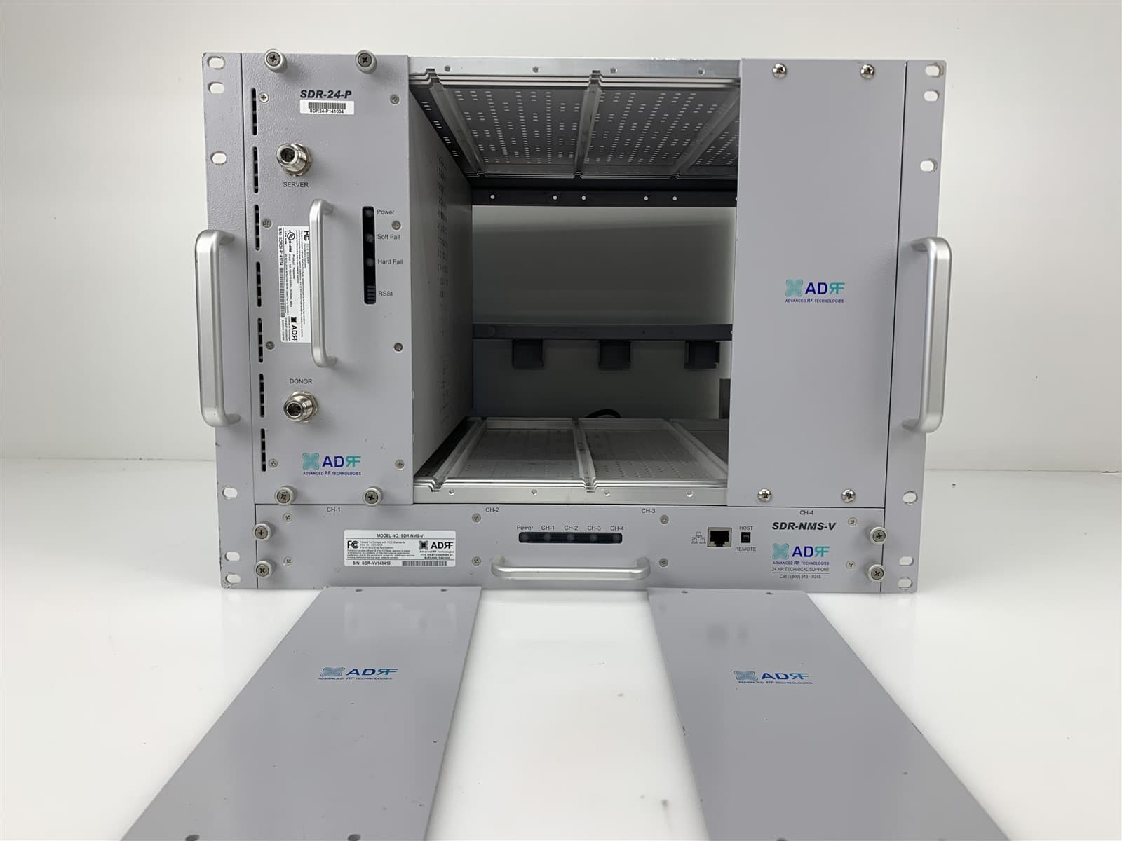 ADRF SDR-NMS-V SDR-24-P Modular Repeater with Rack 6