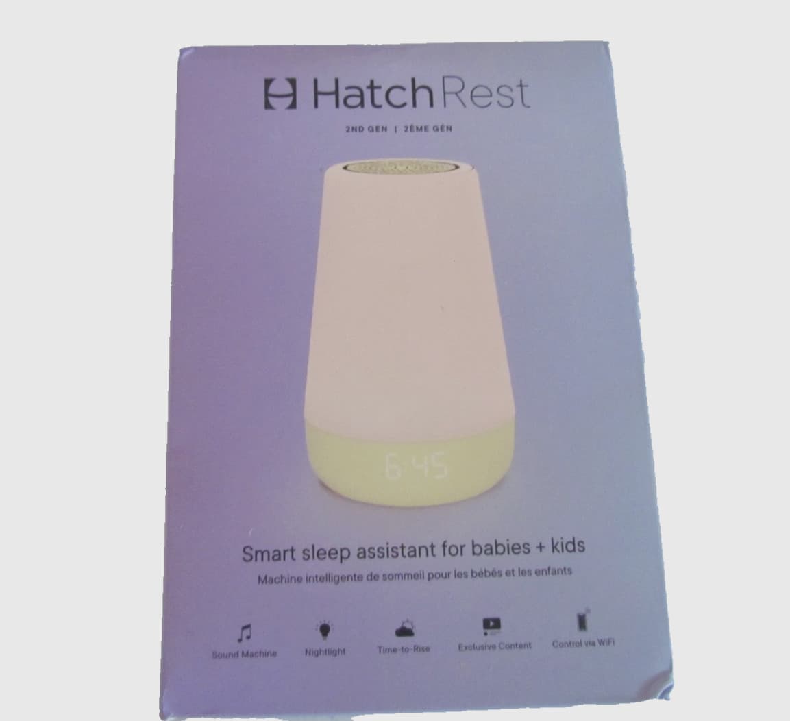 Hatch Rest 2nd Gen All-in-one Smart Sleep Assistant Sound Machine 3