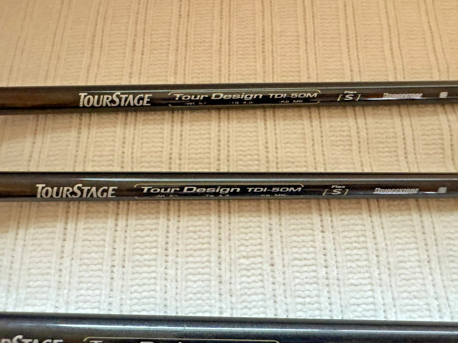 Bridgestone TOURSTAGE TS-202 Iron Set 8pcs 3-Pw S flex TourStage TDI-50M shafts 4