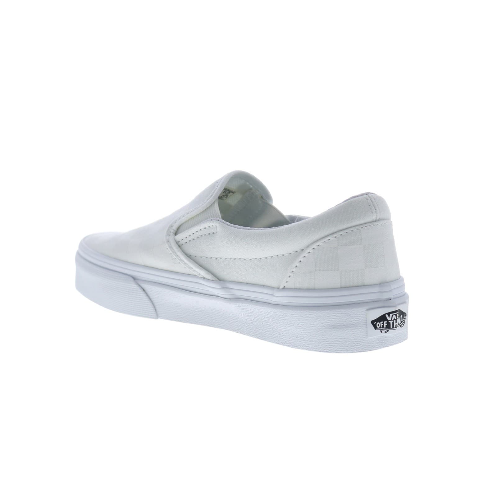 Vans Classic Slip-On VN000EYEX1L Mens White Skate Inspired Sneakers Shoes 6