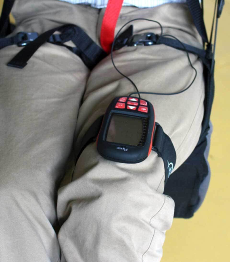 Flytec Basic Leg Strap For Variometers For Paragliding, PPG And Hang Gliding Etc 3
