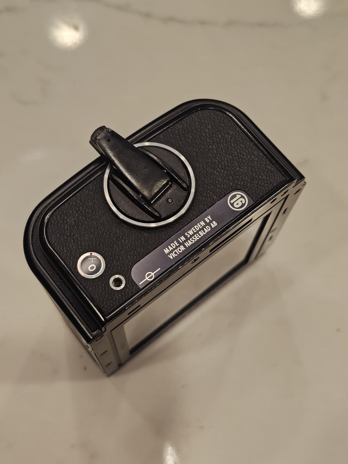 Hasselblad A16 Roll Film Back Magazine Type II Black Sweden 4